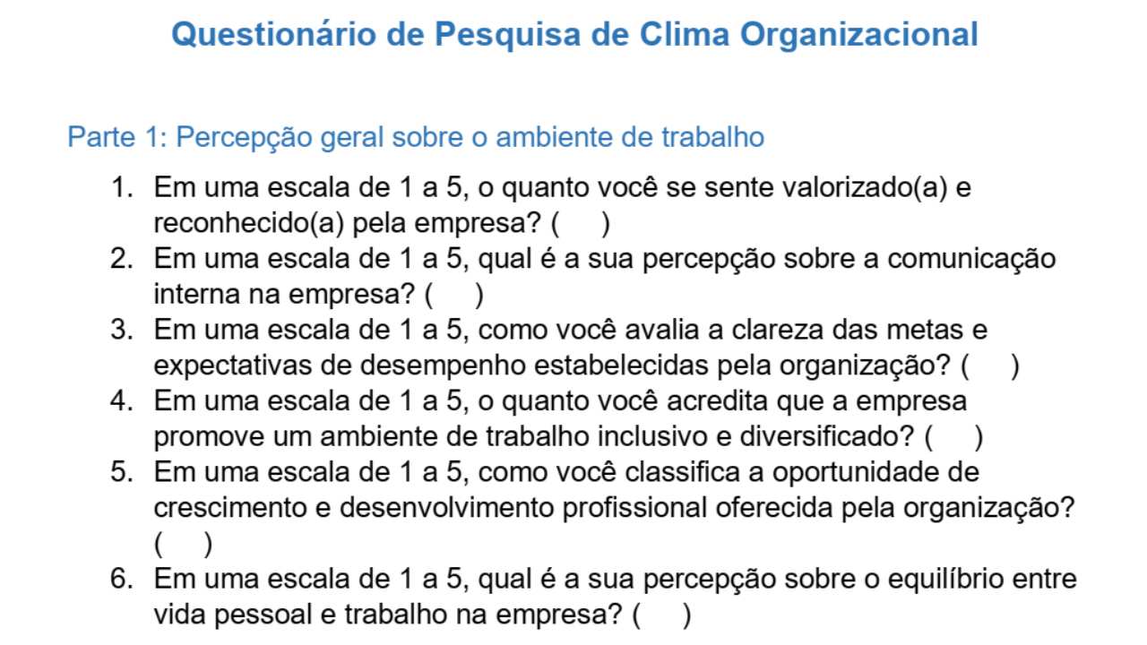 Clima Organizacional: O Que é, Objetivo, Principais Fatores E Tipos.