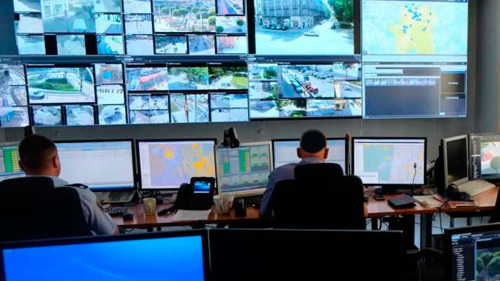 Imagem central monitoramento de uma Empresa de Monitoramento de Sistemas Eletrônicos de Segurança