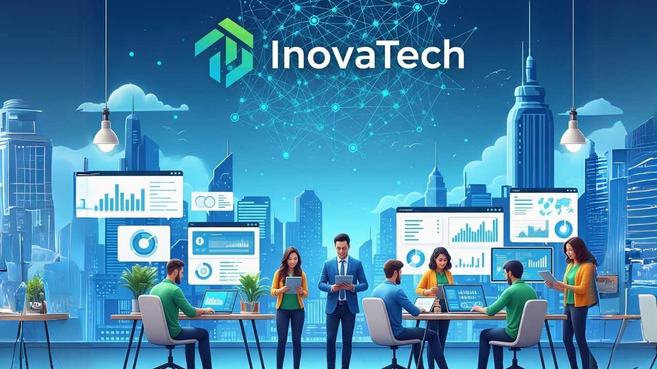 Empresa fictícia chamada InovaTech