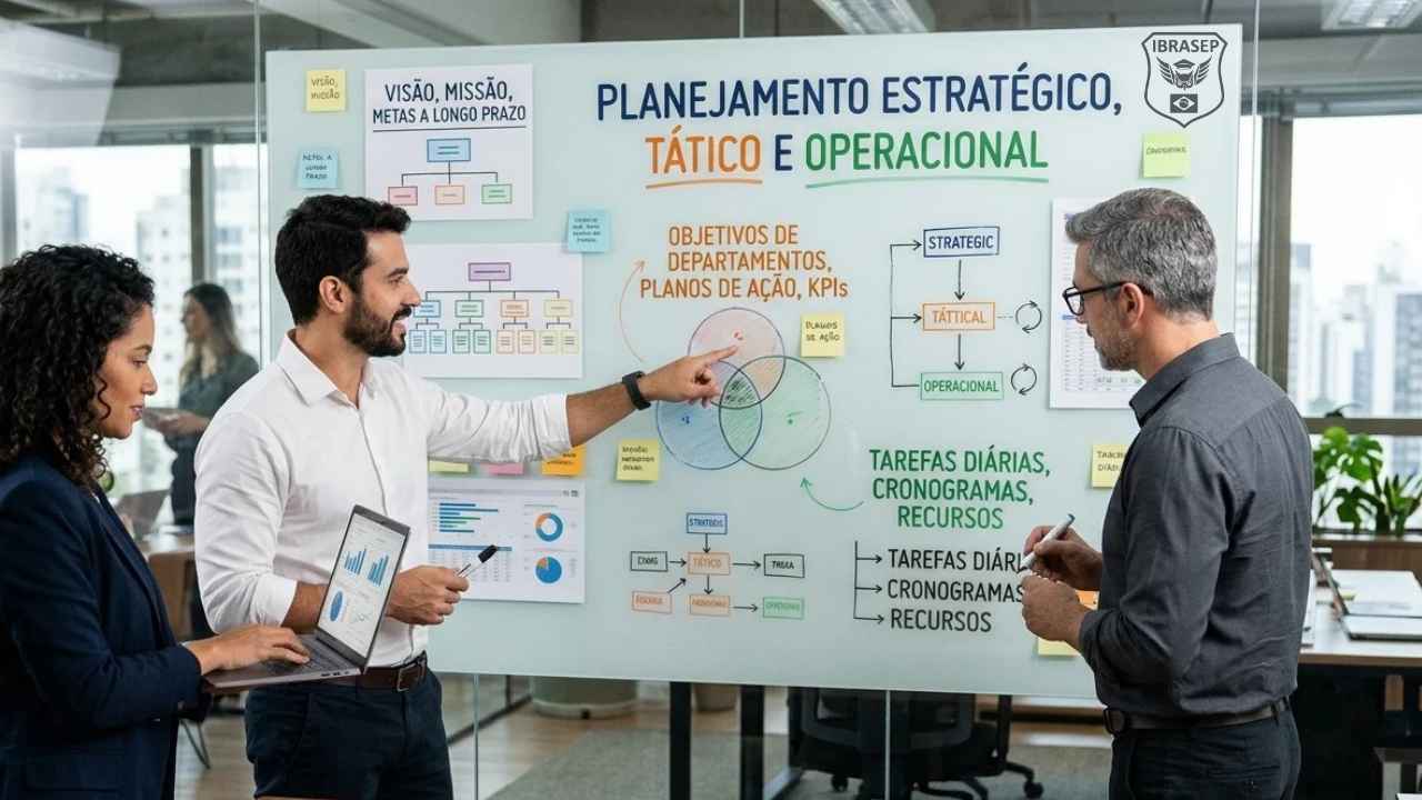 Planejamento estratégico, tático e operacional