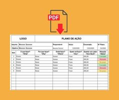 Plano de Ação Pronto em PDF Para Baixar