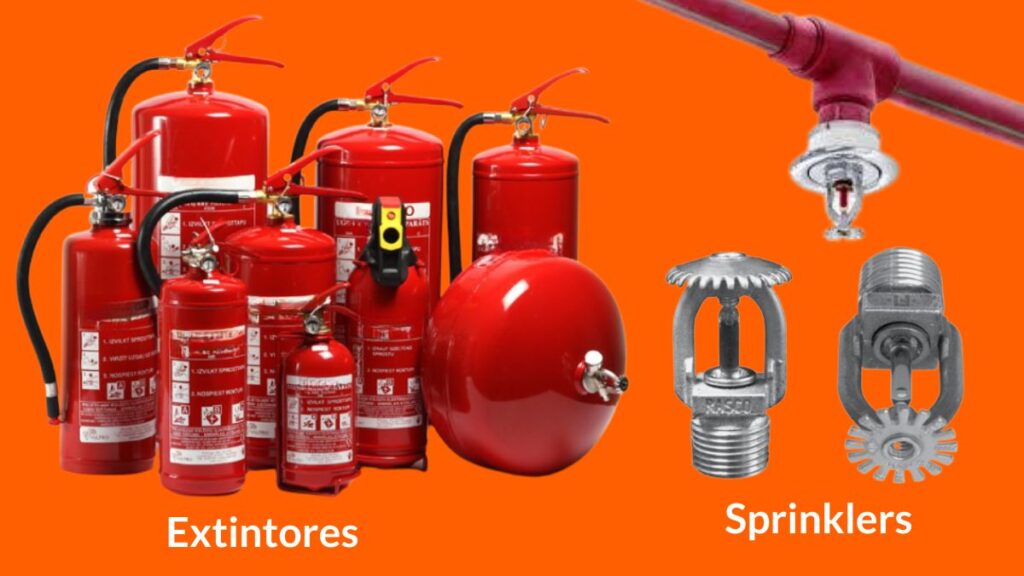 Sprinklers e Extintores