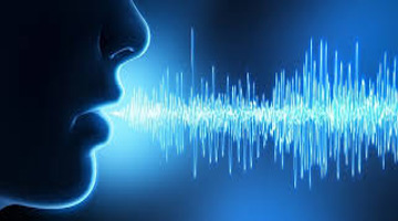 Imagem de ondas vocais.